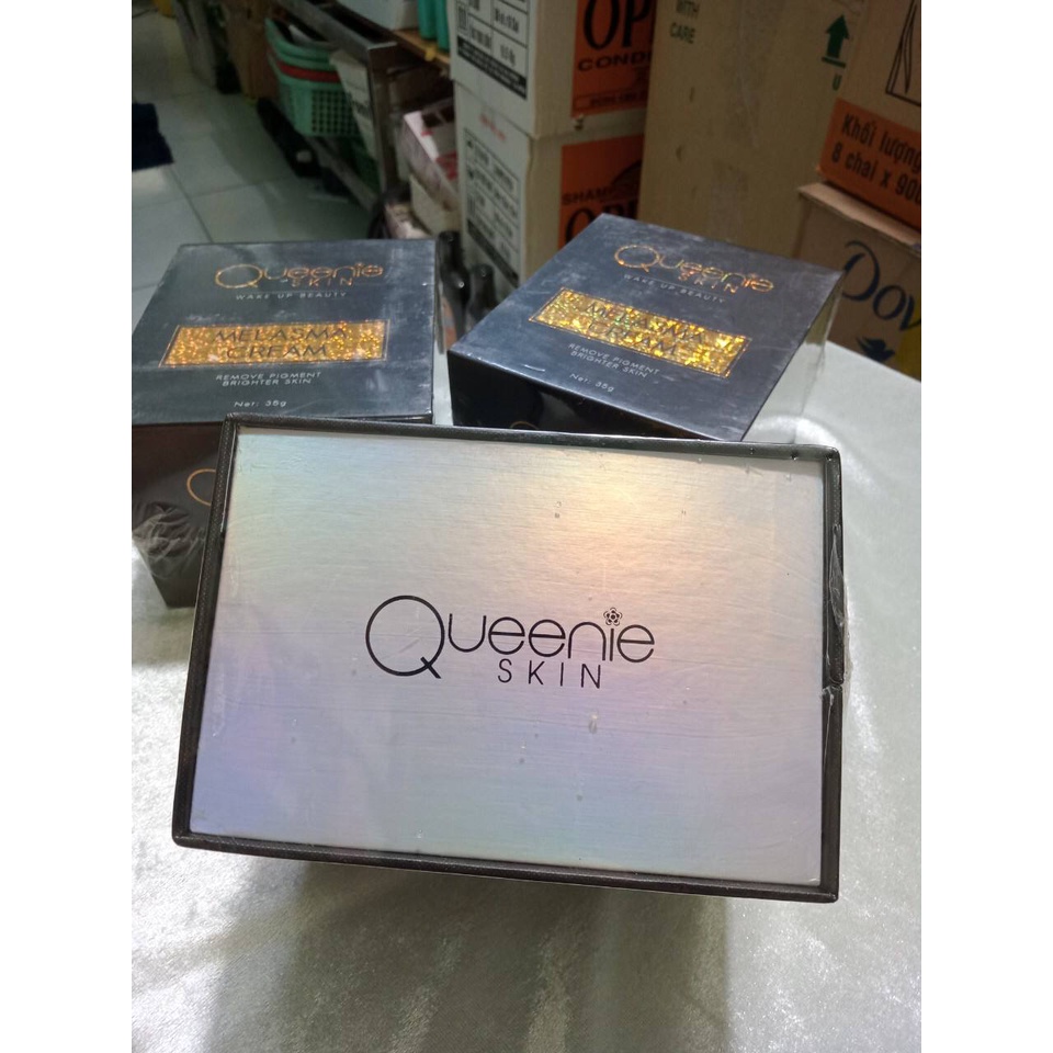 KEM NÁM VÀ TÀN NHANG - DƯỠNG TRẮNG DA - PHỤC HỒI HƯ TỔN QUEENIE SKIN 30GR
