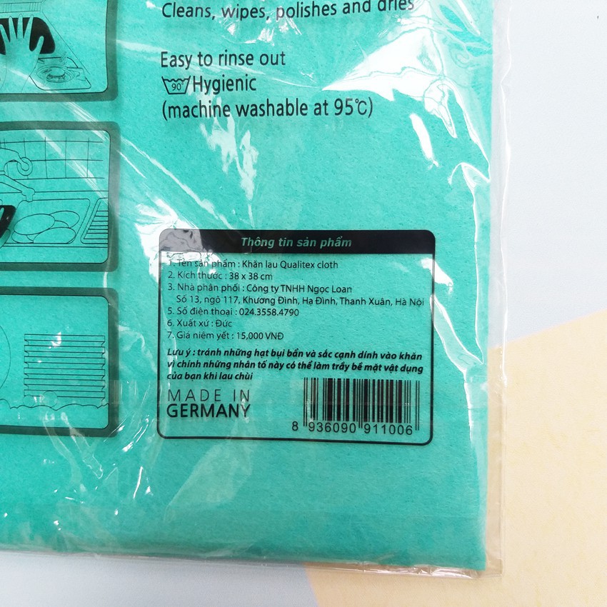 Khăn lau bếp, vệ sinh bụi bẩn rất sạch hàng Đức
