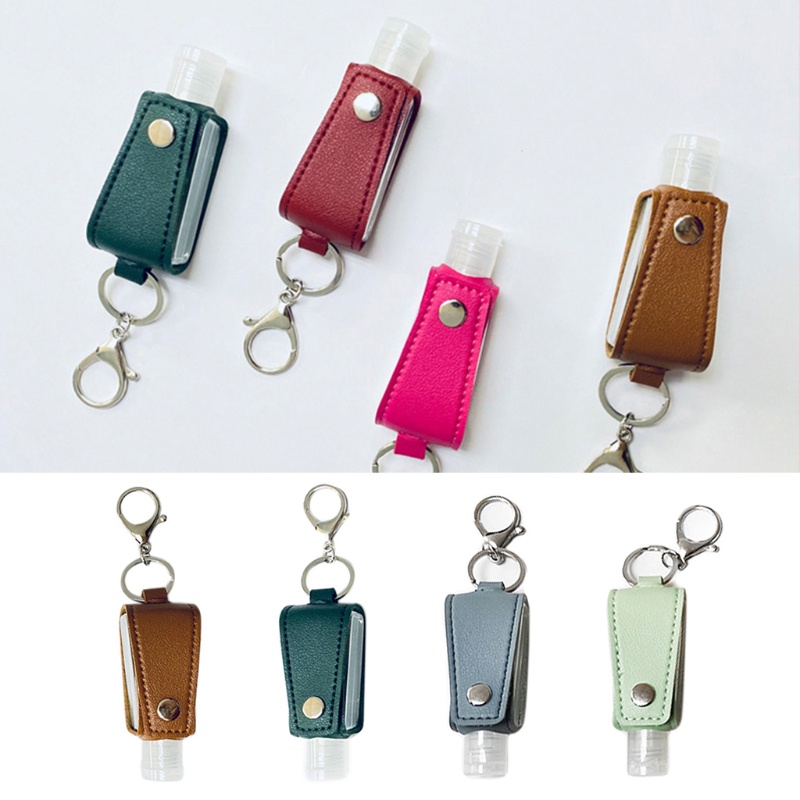 Chai Nhựa Rỗng Trong Suốt Đựng Nước Rửa Tay Kèm Móc Khóa