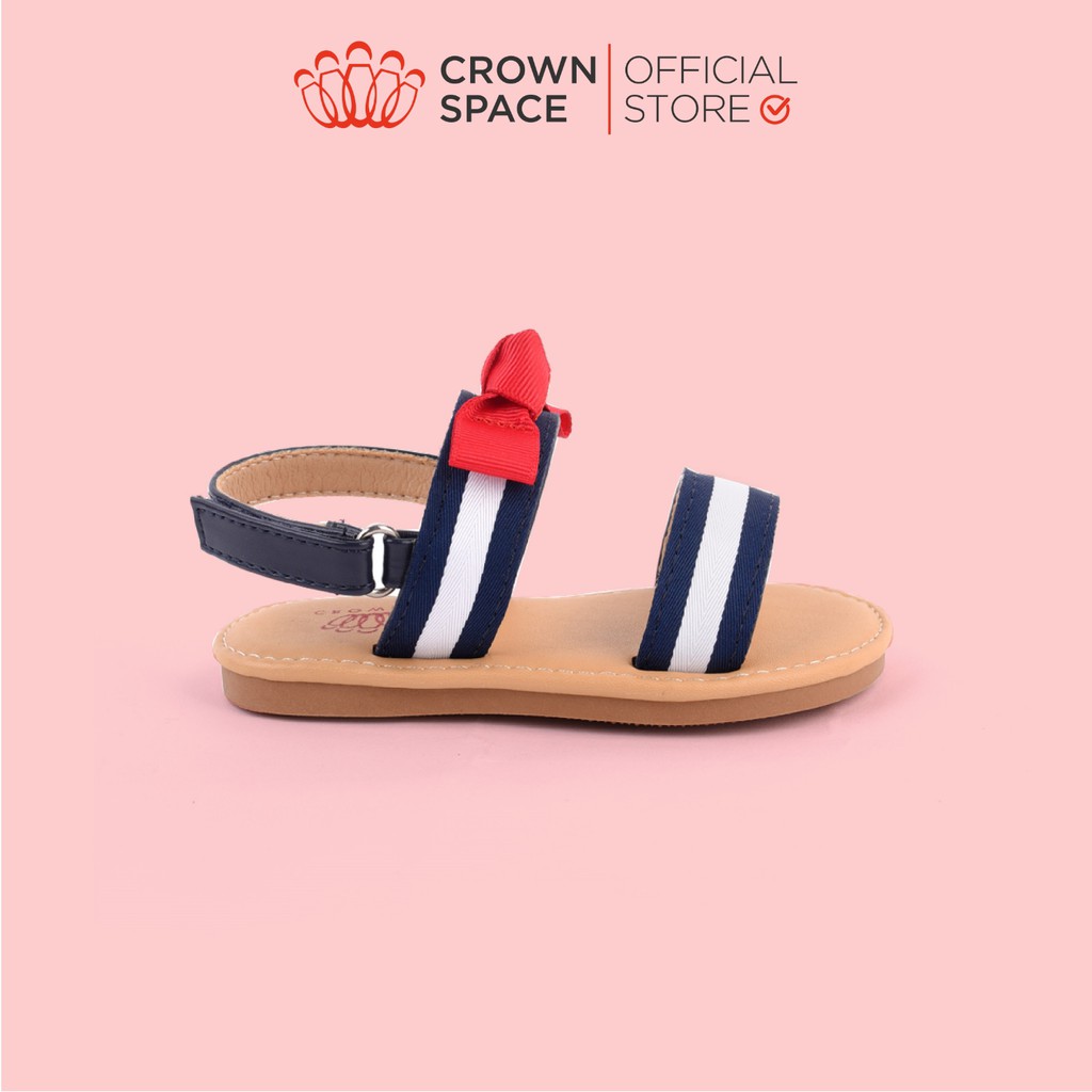 [Mã LT50 giảm 50k đơn 250k] Sandal Bé Gái Crown UK Princes Sandals CRUK7015 Nhẹ Êm Thoáng Size 20-25/2-10 Tuổi