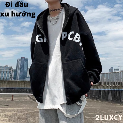 Áo khoác nỉ 🌸 Áo khoác bomber nhung nam nữ form rộng Unisex chất nỉ ngoại 2 lớp dày dặn - LUXCY | BigBuy360 - bigbuy360.vn