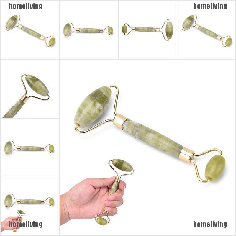 Cây Lăn Massage Mặt Bằng Ngọc Bích Tự Nhiên