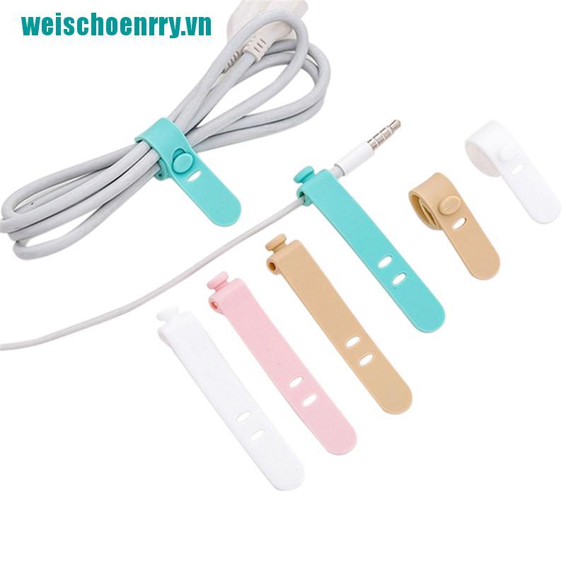 Phụ kiện quấn gọn dây cáp bằng silicon tiện lợi chất lượng cao