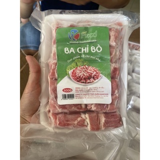 500gr Ba chỉ bò Mỹ thái cuộn (giao hàng Hà Nội-ship ngay)