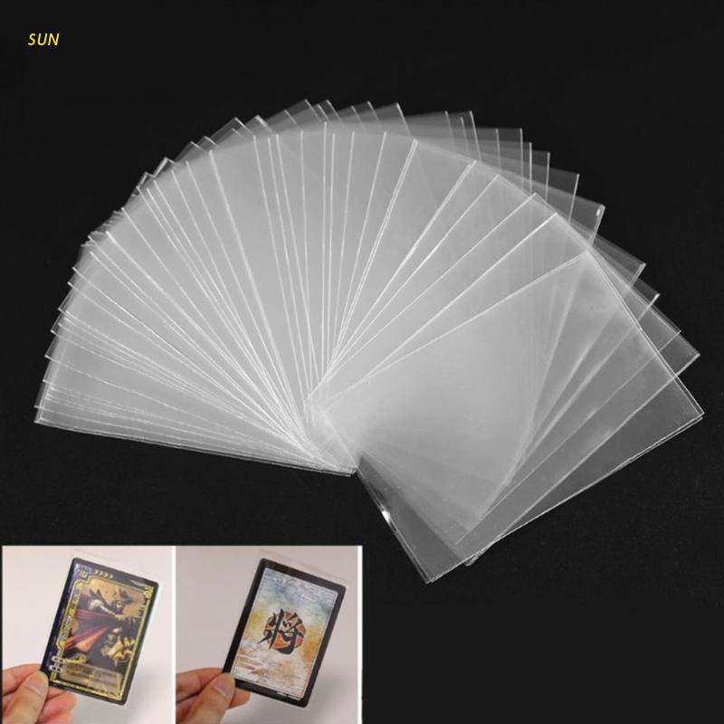 Set 100 vỏ bọc thẻ bài tarot trong suốt tiện dụng