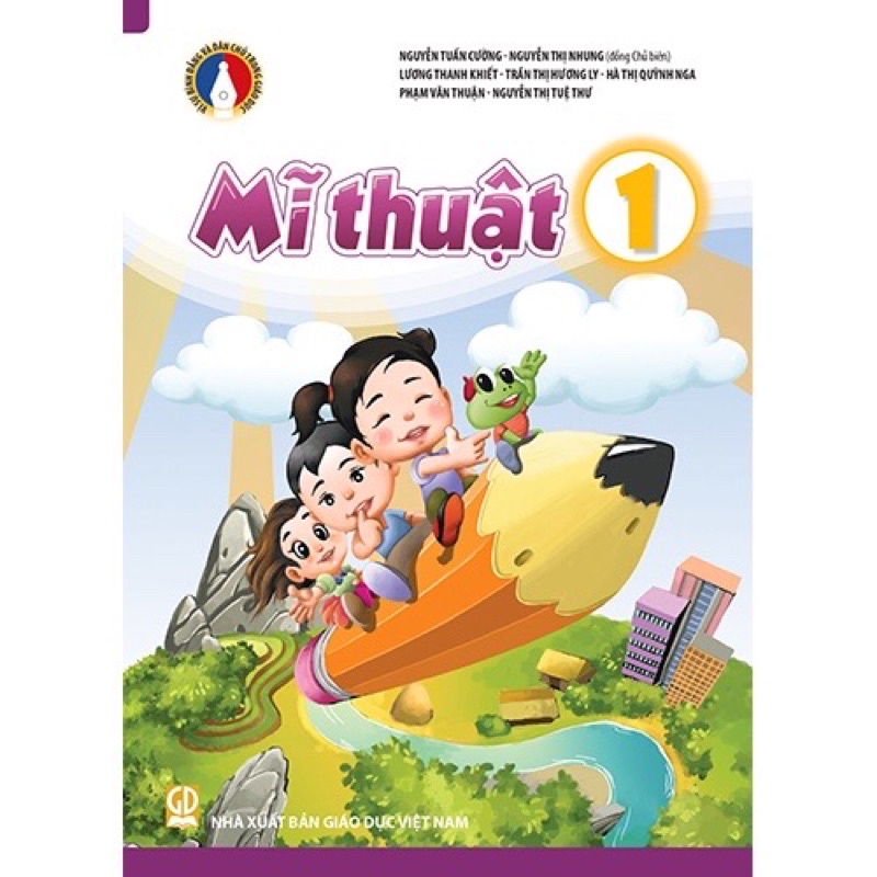 Sách giáo khoa Mĩ Thuật 1 - Vì sự bình đẳng và dân chủ trong giáo dục (kèm 1 túi giấy thủ công)