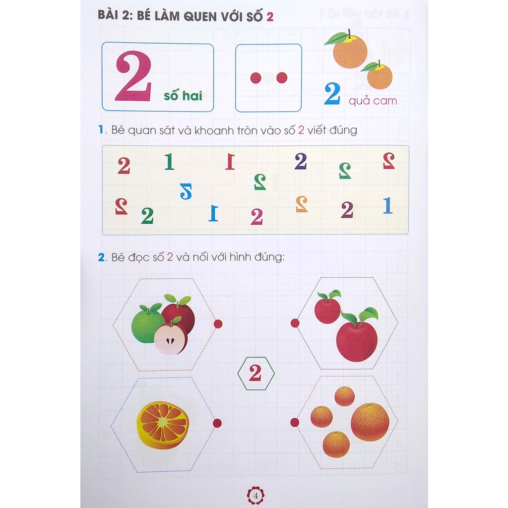 Sách Bé Làm Quen Với Chữ Số - Theo Chương Trình Tiểu Học Mới Định Hướng Phát Triển Năng Lực