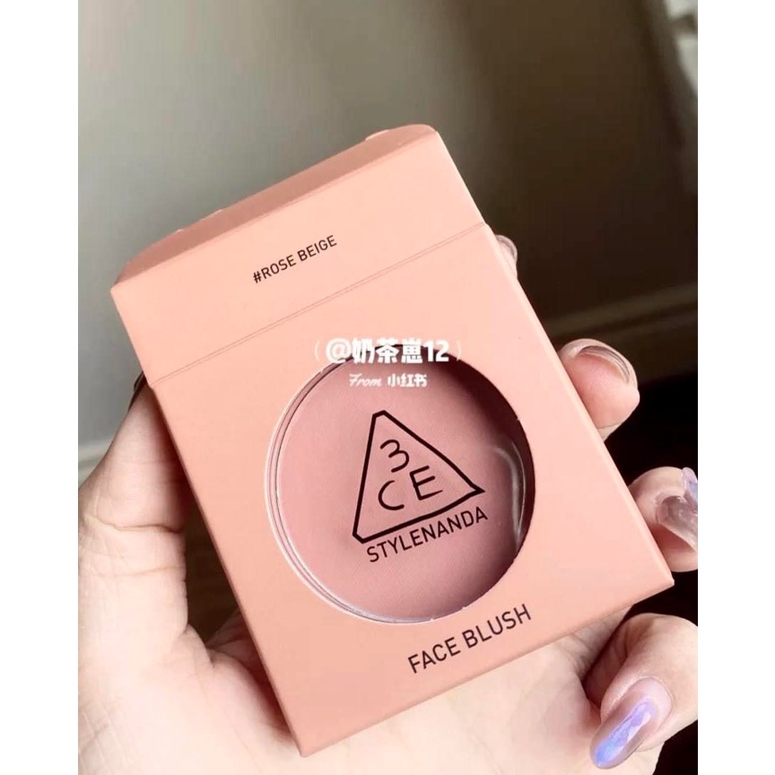 Phấn Má Hồng 3CE Face Blush - Màu Rose Beige