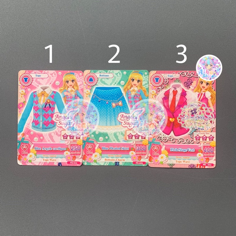 Bộ thẻ bài đồ chơi Aikatsu độc đáo