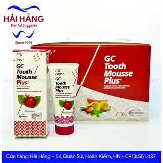 Gel chống ê buốt Tooth Mousse GC nhiều mùi 40g
