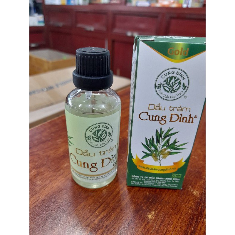 Dầu Tràm Cung Đình Gold.Lọ 50 ml