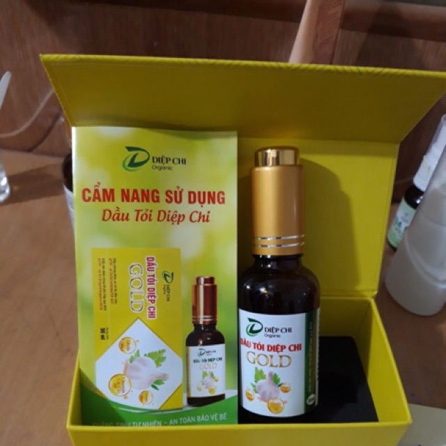 Dầu tỏi Diệp Chi Gold - đánh bay ho, hắt hơi , sổ mũi , cảm cúm _ KHÔNG dùng kháng sinh