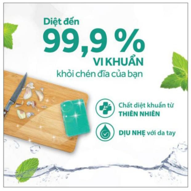 Nước Rửa Chén Diệt Khuẩn Sunlight Chanh Và Lá Bạc Hà