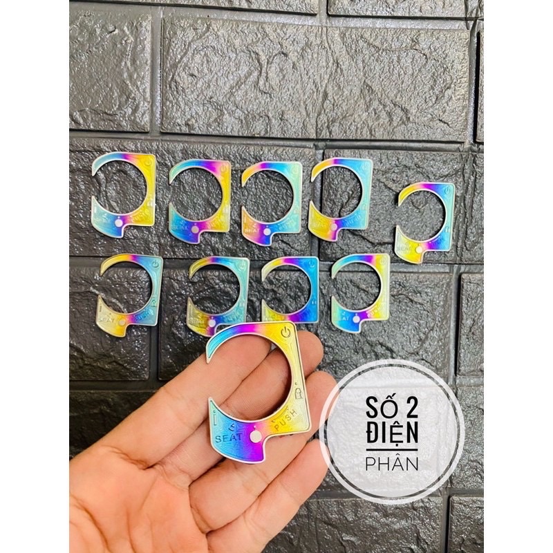 Logo Titan Dán Ổ Khoá Cho Xe Vario.Ab Lên Ổ SMK