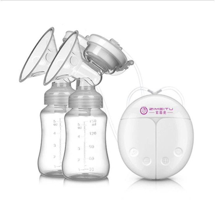 Máy hút sữa điện đôi Zimeitu breast pump