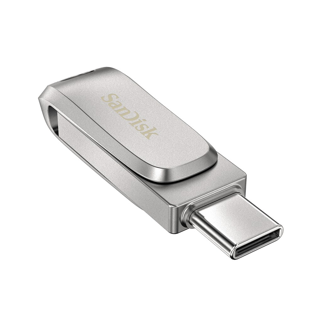 USB OTG 3.1 Gen 1 SanDisk 64GB SDDDC4 Ultra® Dual Drive Luxe USB Type-C upto 150MB/s vỏ kim loại