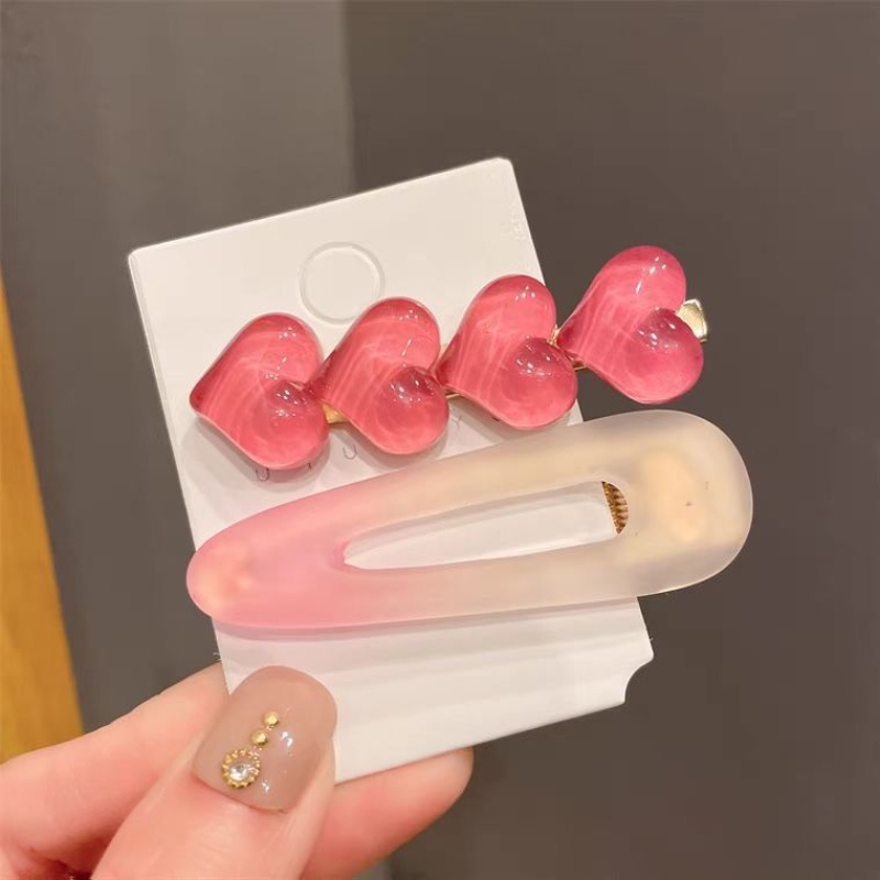 Phiên bản Hàn Quốc thời trang gradient kẹp tóc nữ kẹp tóc ngọt ngào phụ kiện tóc mát mẻ