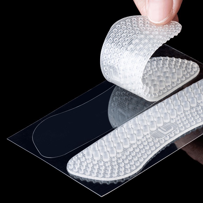 Miếng lót giày chống rộng, dán gót giày bị rộng silicon