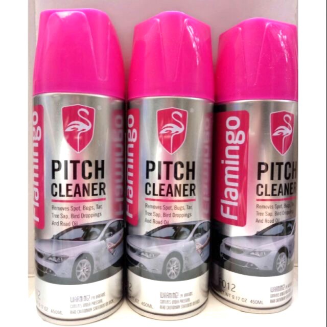 Xịt tẩy nhựa đường, tẩy băng keo 3M, tẩy keo dính Pitch Cleaner - Flamingo F012