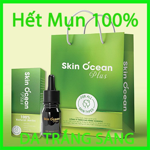 [EPIDUO MỚI] KEM MỤN SKIN OCEAN PLUS ĐÁNH BAY MỤN >99% SAU 2 TUẦN, GIÚP MỜ THÂM, TRẮNG DA HIỆU QUẢ.