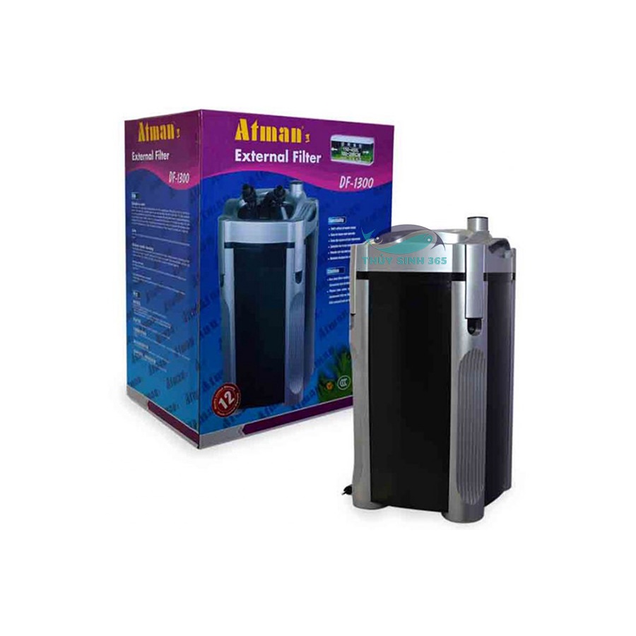 LỌC THÙNG ATMAN DF1300 - LỌC THÙNG QUỐC DÂN CHO HỒ THỦY SINH