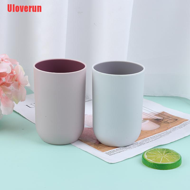 Uloverun Travel Cup Eco-friendly PP Material Water Cups Toothbrush Holder Washing Mug