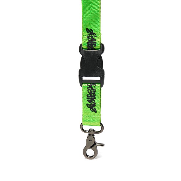 Dây Đeo Thời Trang Đa Năng SAIGON SWAGGER® SGS Black/Neon Green Lanyard