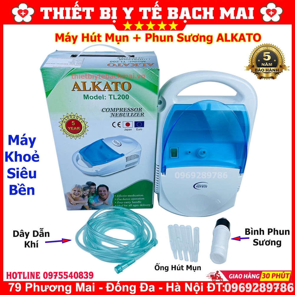 Máy Hút Mụn Phun Sương ALKATO [Chính Hãng, Bảo Hành 05 Năm]
