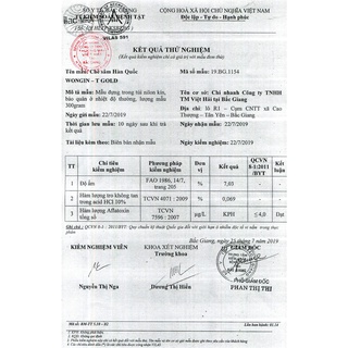 Chè sâm WONGIN-T Chất lượng vàng