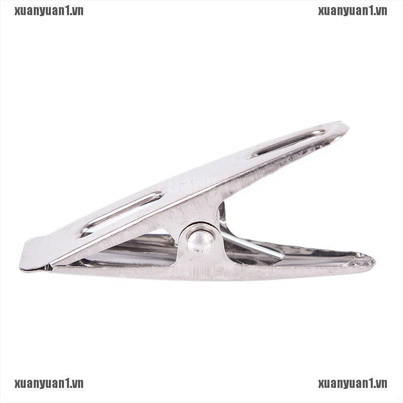 1 [XUANYUAN1] 20 Kẹp Kim Loại Không Gỉ Phơi Quần Áo