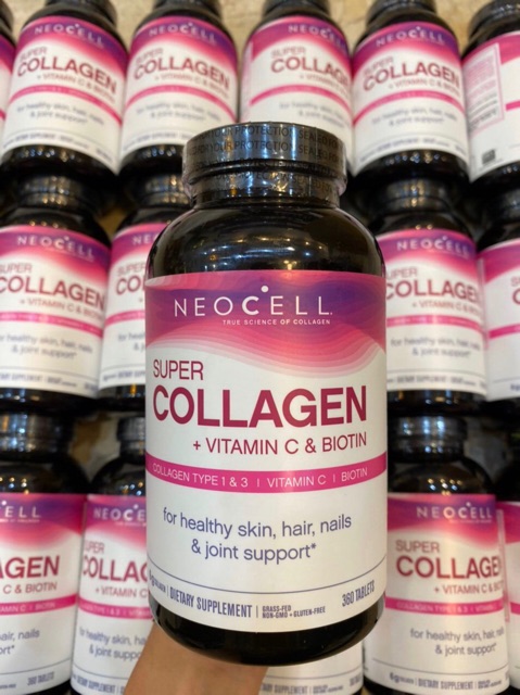 [HSD 02/2023] 💜💁🏻‍♀️Collagen NEOCELL SUPER COLLAGEN +C +BIOTIN, 360 Viên Của Mỹ🙅🏻‍♀️💜