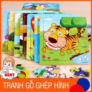 Đồ chơi xếp hình tranh 16 mảnh