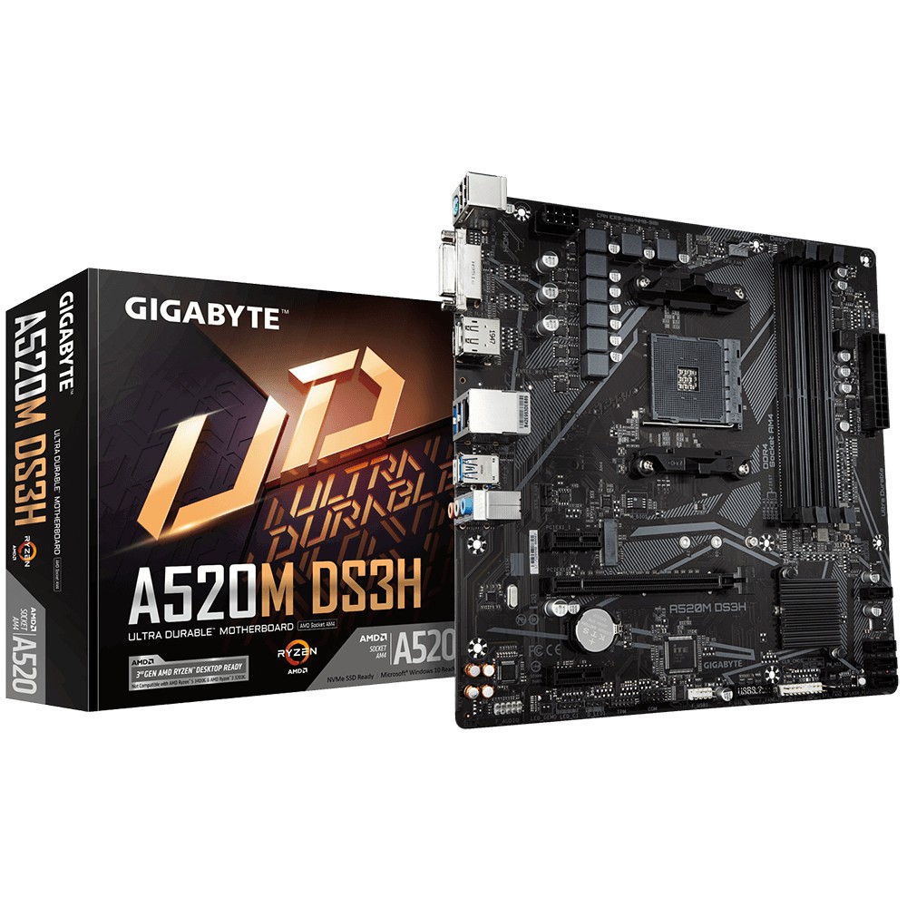 Mainboard GIGABYTE A520M DS3H