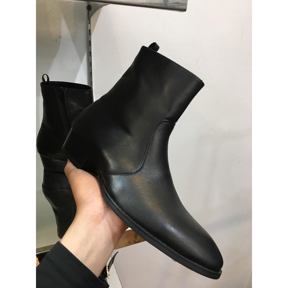 [VN BOOT - TÂN ĐỨC] ZIPPER BOOT leather Saint Laurent Paris