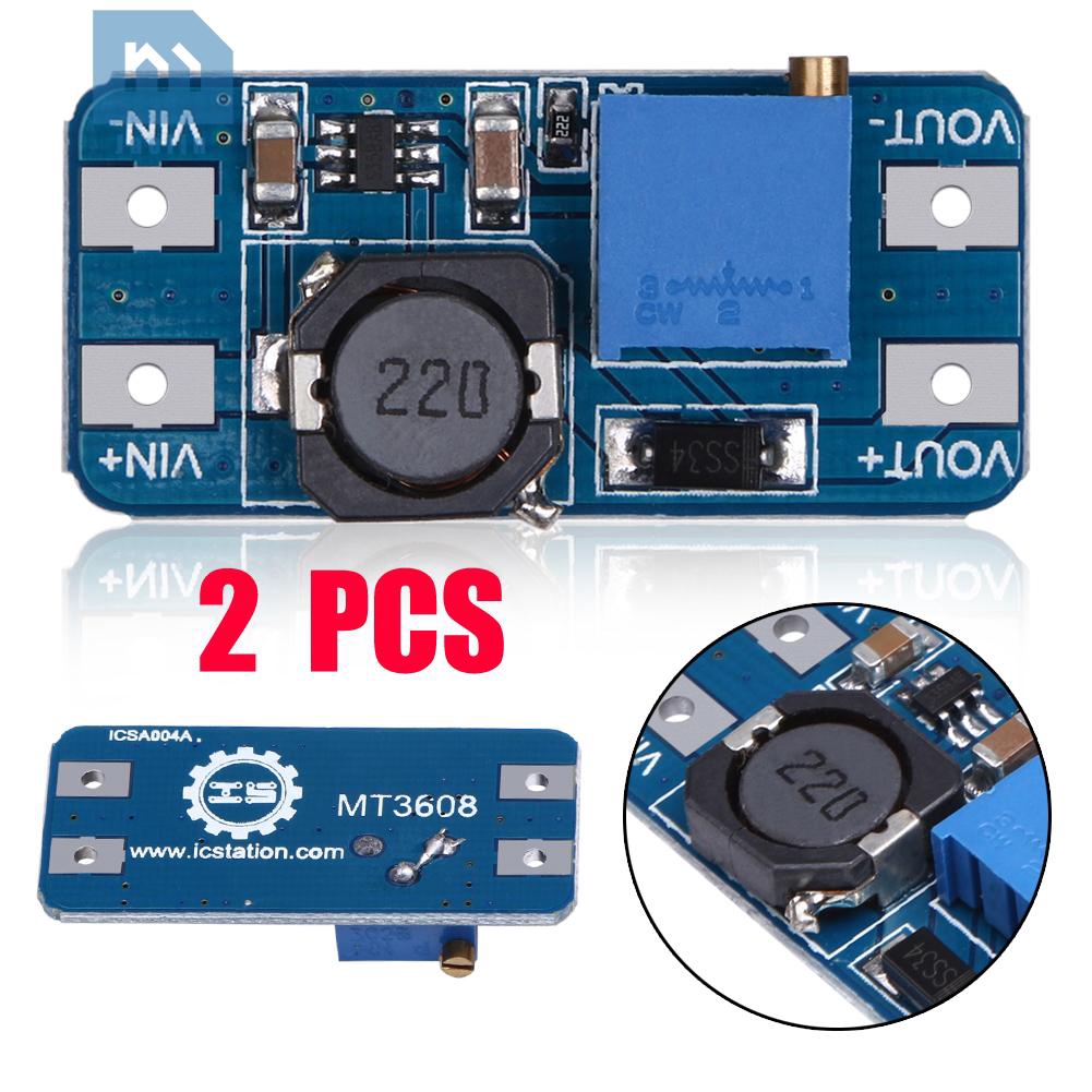 Bộ 2 mô đun tăng áp 2a Dc-Dc chuyên dụng cho Arduino Mt3608