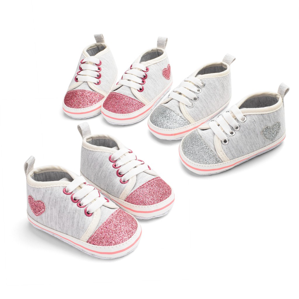 Giày Sneaker Tập Đi Đế Mềm Cho Bé