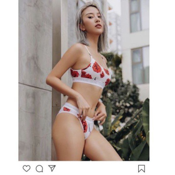 9/2020 - Set CK One cotton hoa hồng khoét lưng | BigBuy360 - bigbuy360.vn