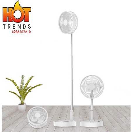 QUẠT TÍCH ĐIỆN GẤP GỌN PIN 7200mAh DÙNG LIÊN TỤC ĐẾN 10H