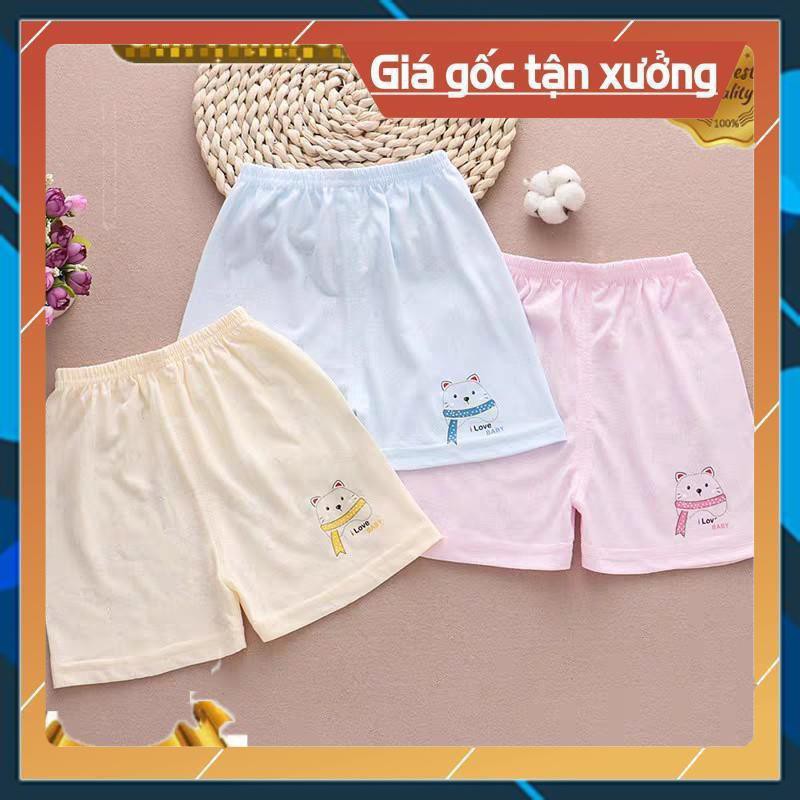 💝 Quần đùi cotton in nhiệt siêu thoáng mát cho bé trai/gái💝