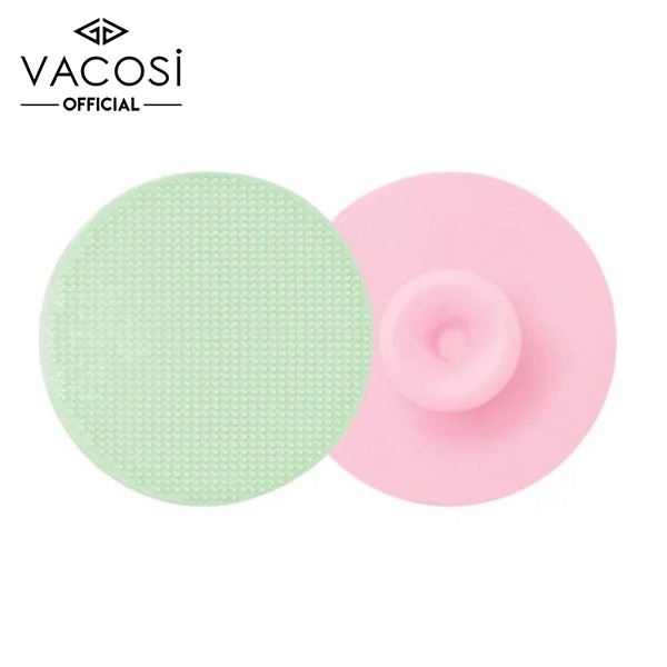 [Chính Hãng] Miếng Rửa Mặt Vacosi Silicone Cleansing Pad DC04