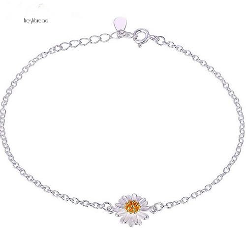 Lắc chân thời trang đính hoa cúc thanh lịch cho nữ | BigBuy360 - bigbuy360.vn