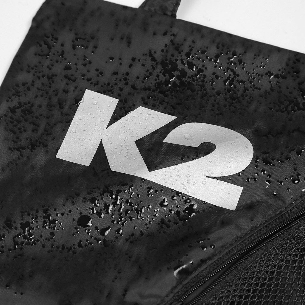 Túi đựng giày dép K.2 chính hãng, vải chống nước, có lưới thoáng khí thoái mùi, khóa kéo, túi để giày, phụ kiện