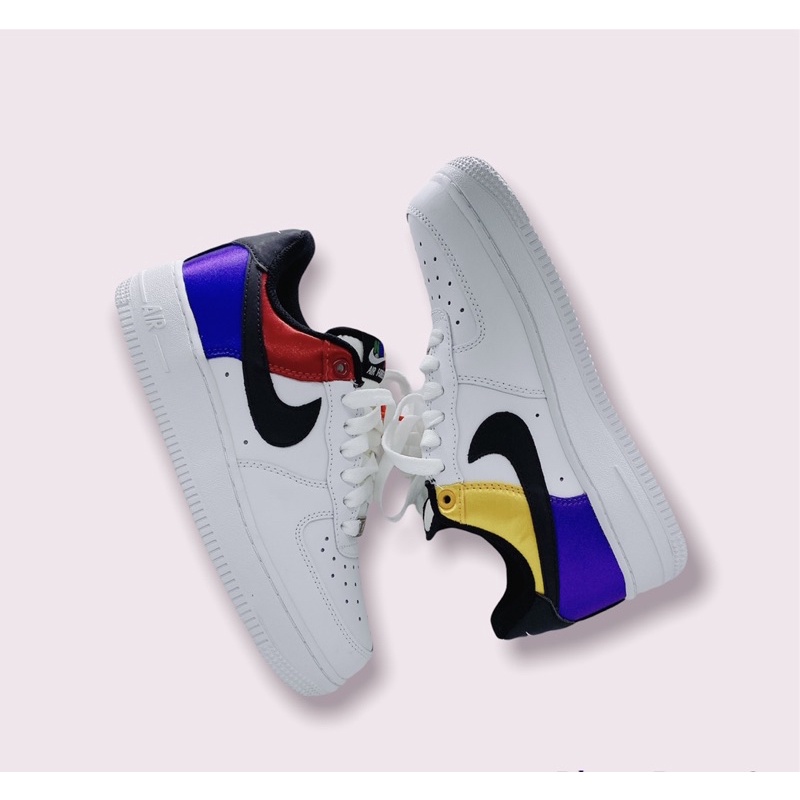 (Giày AUTH) Giày Nike Air Force 1 Multi Color chính hãng
