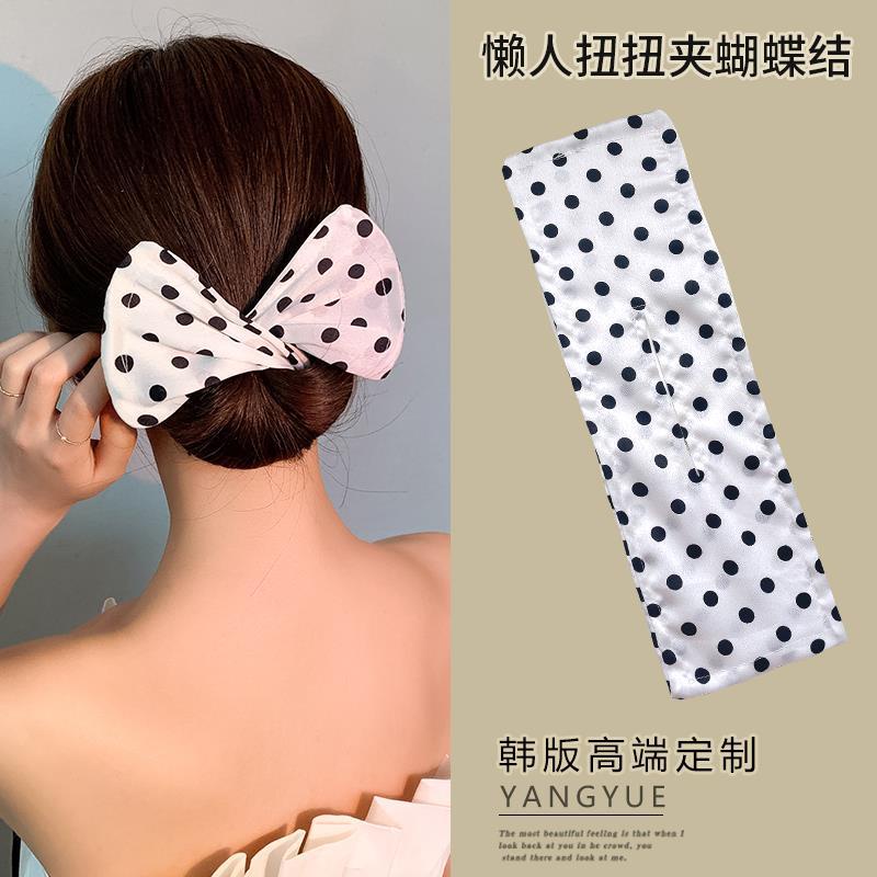 Kẹp Tóc Dạng Xoay In Họa Tiết Độc Đáo Thời Trang Cho Nữ