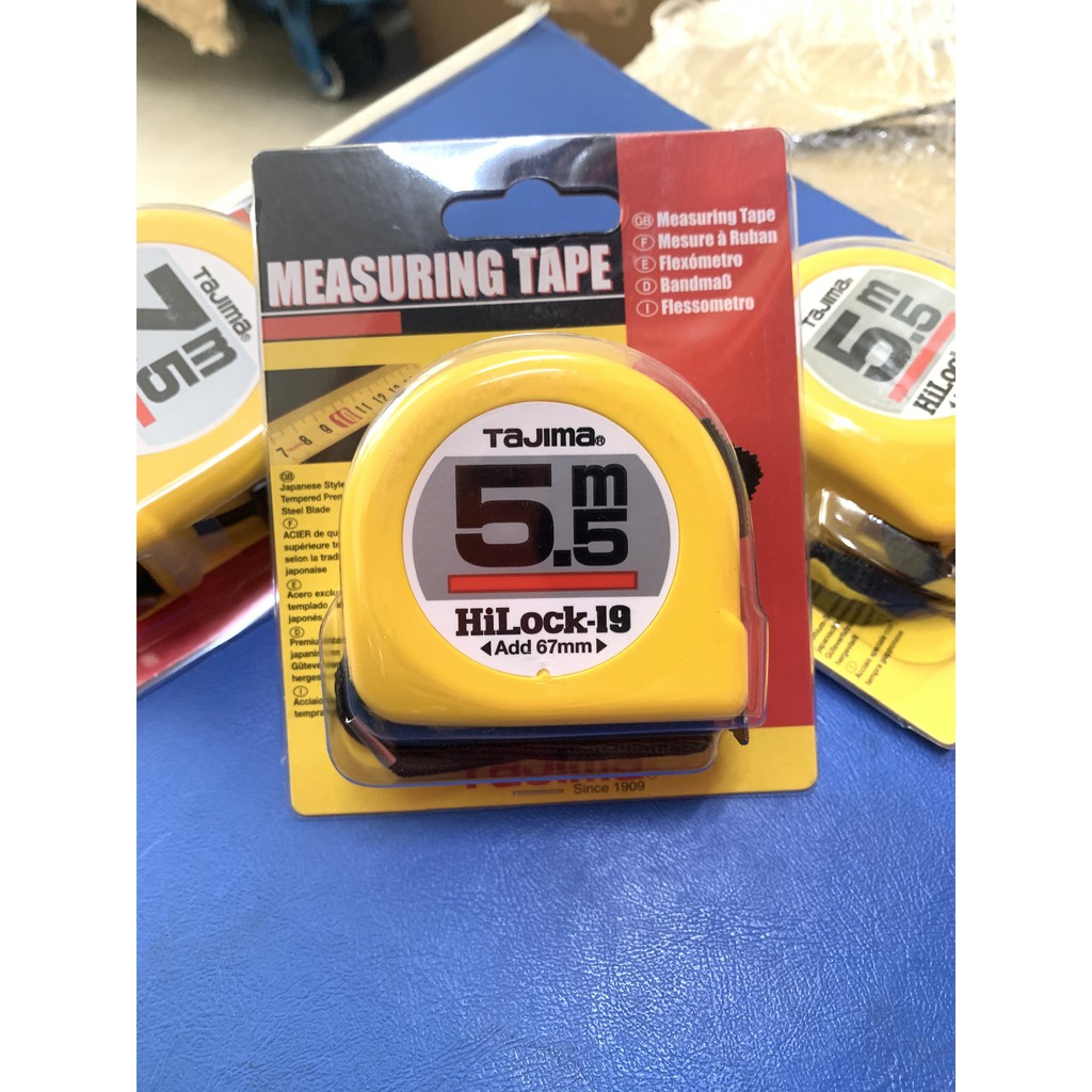 Thước cuộn bản rộng 19, Thước TAJIMA Nhật Bản