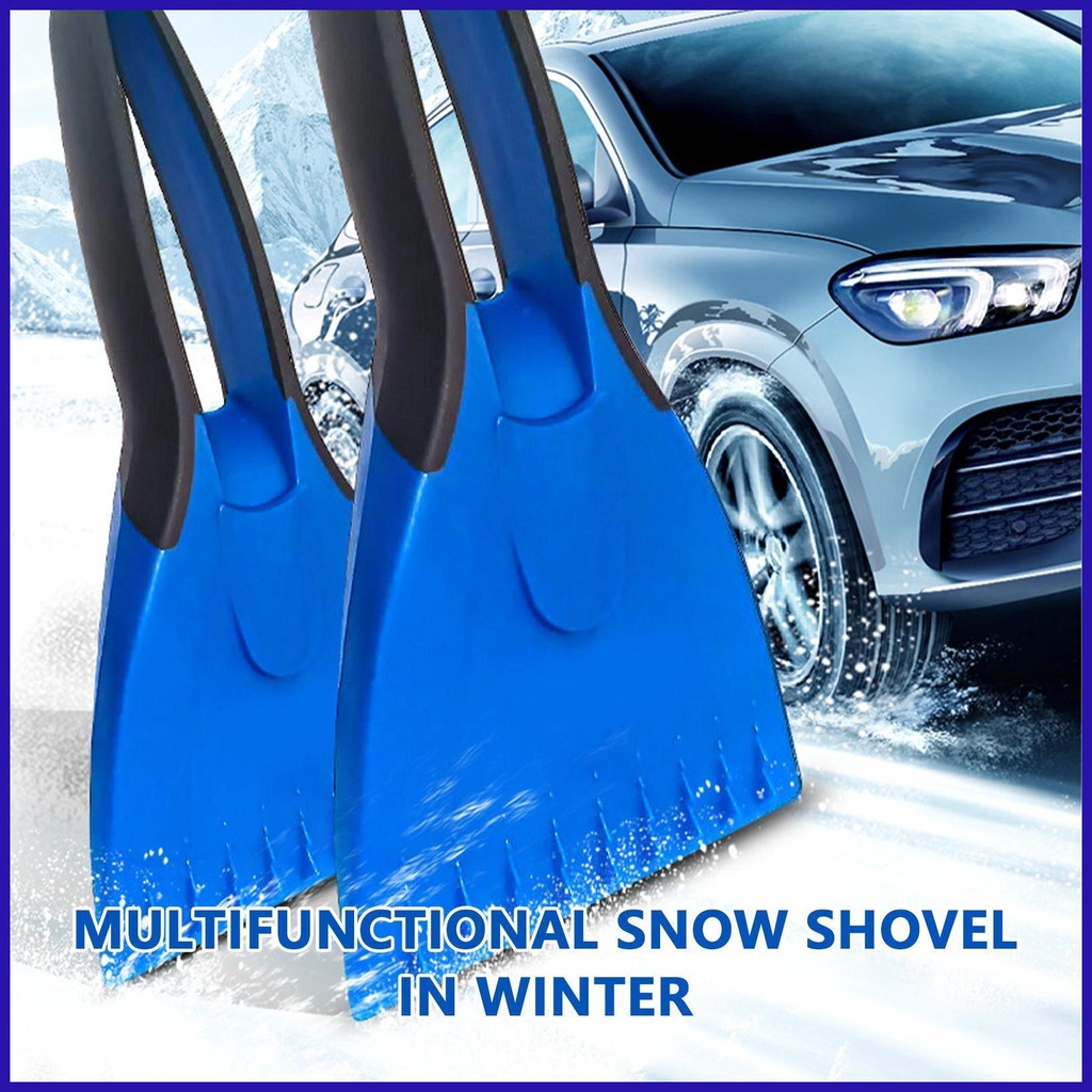 Xẻng Xúc Tuyết Có Tay Cầm Bằng Silicone Chống Trượt Đa Năng Tiện Dụng