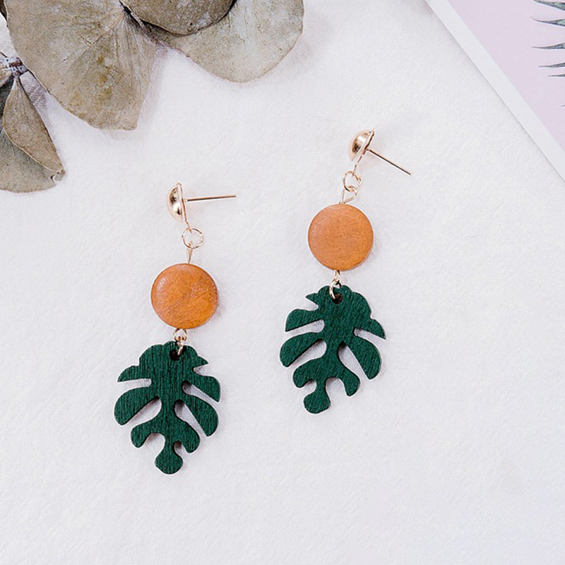 Bông Tai Hình Xương Cá Dễ Phối Đồ Jp5