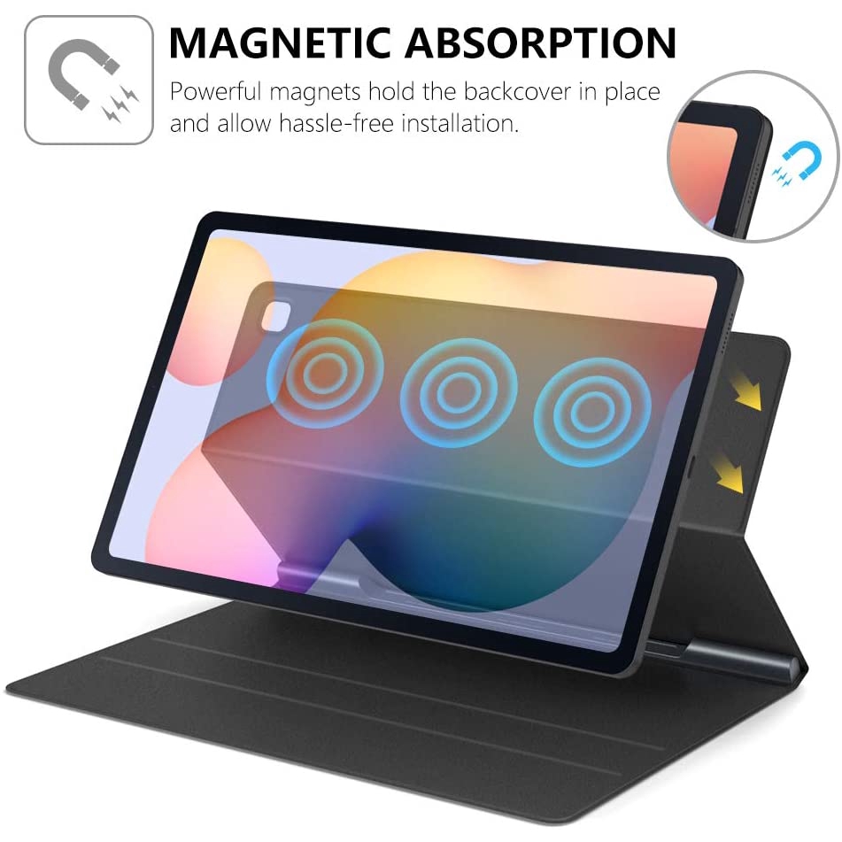 Bao Da Máy Tính Bảng Từ Tính Siêu Mỏng Cho Samsung Galaxy Tab S6 Lite 10.4 Inch 2022 / 2020 (SM-P613 / P619 / P610 / P615)