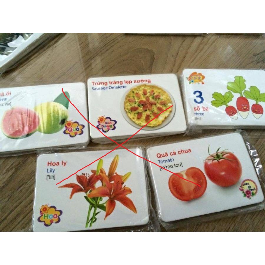 [Mã LT50 giảm 50k đơn 250k] Flashcard - Combo Bộ Thẻ Cơ Bản Theo Phương Pháp Glenn Doman (Hôp 259 thẻ)