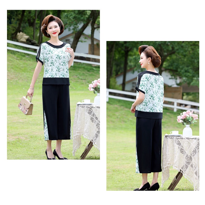 Áo Sơ Mi Chiffon Phong Cách Phương Tây Thời Trang Mùa Hè Hàng Mới Dành Cho Phụ Nữ Trung Niên 2022